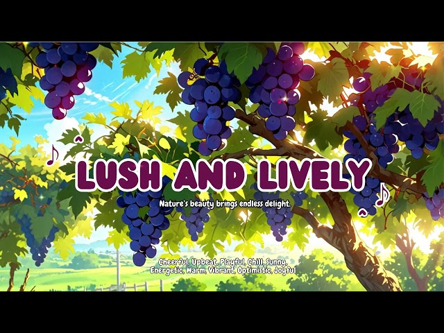 Lush and Lively: Vibrant Instrumentals for Joyful Moments 🎶🌿✨