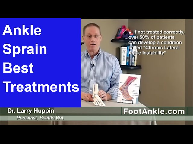 Best Treatment for Ankle Sprains – What Research Tells Us. Podiatrist Larry Huppin