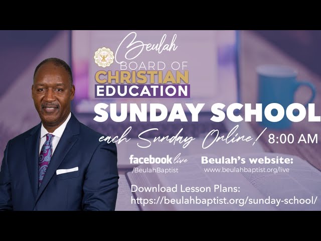 Title: "Stand Up" – Sunday School with Rev. Mark A. Seals | February 9, 2025