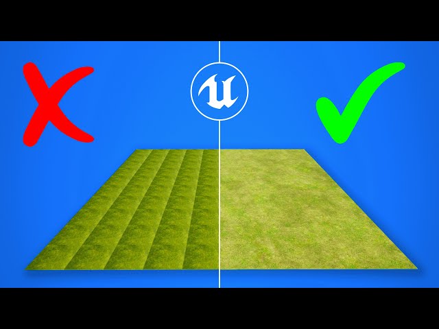 The Secret to Hide TEXTURE REPETITION in Unreal Engine 5: 4 PRO TIPS - UE5 Tutorial