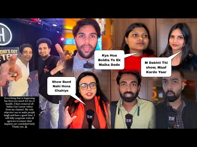 India's Got Latent' Off-Air Public Reaction || Public Angry On Ranveer Allahbadia & Samay Raina ?