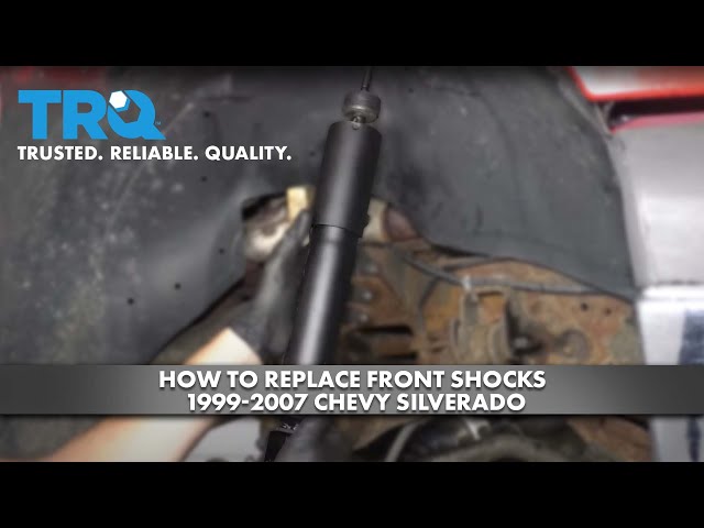 How to Replace Front Shocks 1999-2007 Chevy Silverado