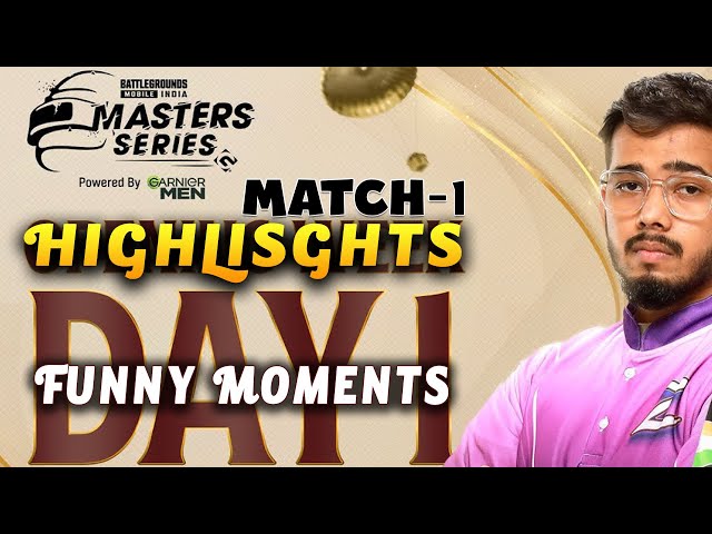 BMPS Funny Moments | Day 1 Match 1 #iqoosoul #godlike #8bit #xsparkhighlights