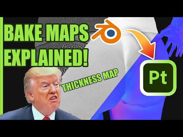 Blender To Substance Bake Maps & Export Settings Explained!