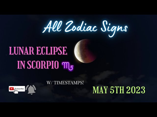 📣LIVE Tarot Reading🔮 All Signs 🧿Lunar Eclipse in Scorpio ~ May 5th Energy 🧨❤️