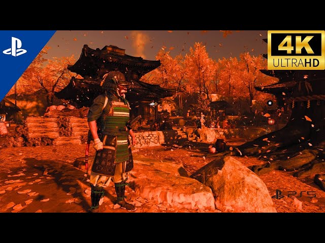 (PS5) This Game is Amazing Ghost of Tsushima Gameplay | Ultra Graphics 4k 60 FPS HDR | No Commentary