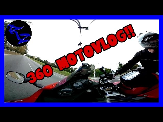 WATCH ME IN VIRTUAL REALITY | First 360 Motorcycle Video