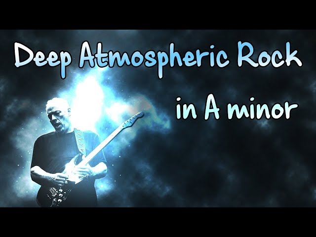 Deep Atmospheric Rock Backing Track in Am