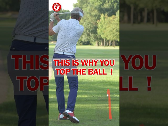 Watch this if you sometimes top the golf ball!