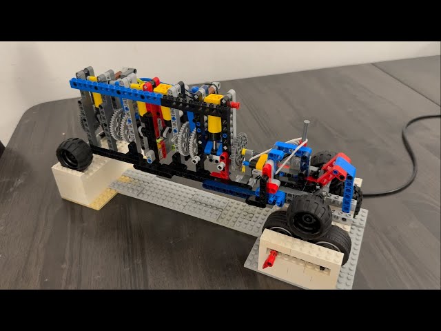 Lego Pneumatic Engine and Pump