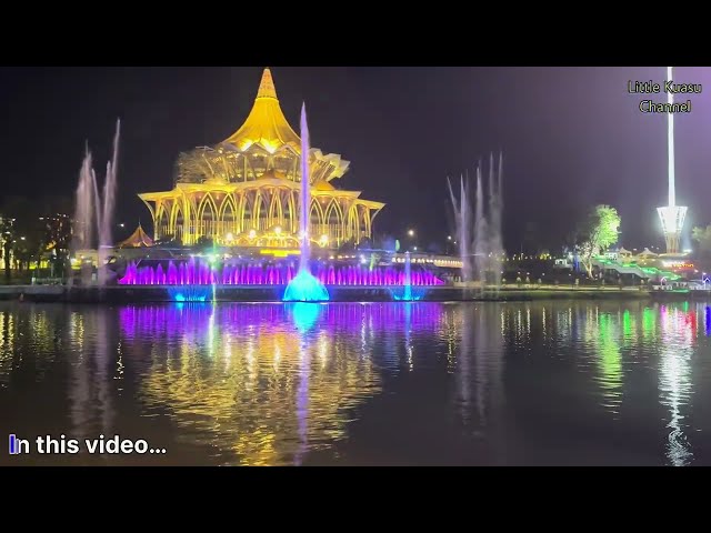 Pengalaman Hujung Minggu di Waterfront Kuching sarawak