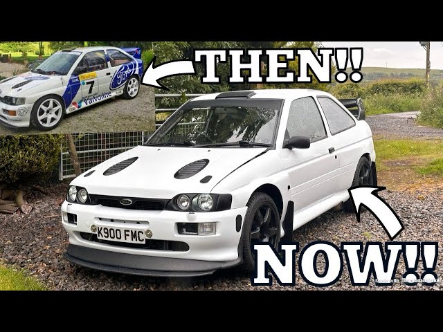 This Ex Rally Escort Cosworth is now a B Road Blaster