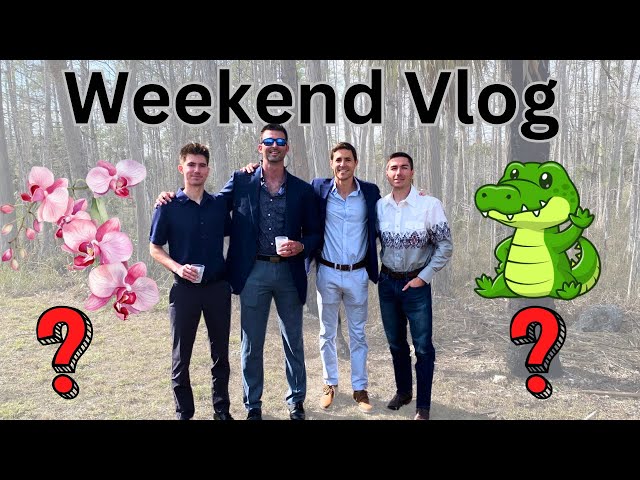 Weekend Adventures: Gators, Weddings & Beautiful Orchids!