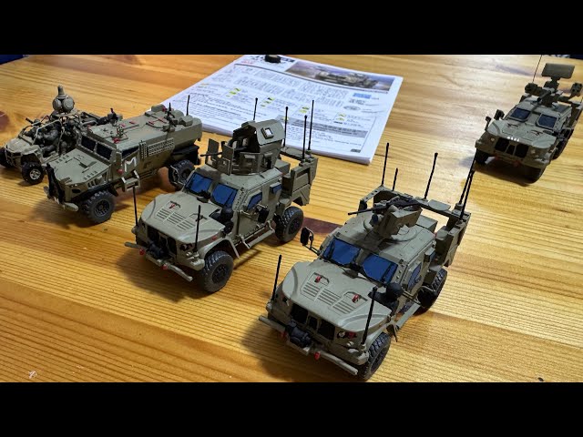 New Core Fleet Vehicles for the Amphibious and Airborne Forces!  Whatif!  1/72 Foreart M1278 JLTV