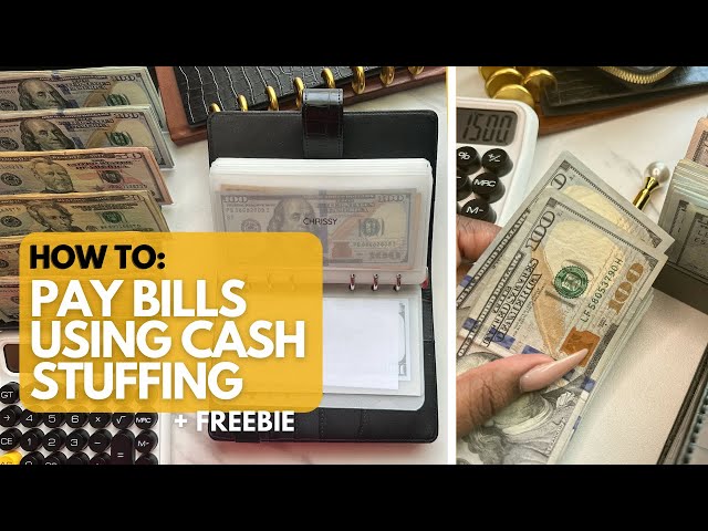 STEP BY STEP | Pay Bills Cash Stuffing + Process | $4072