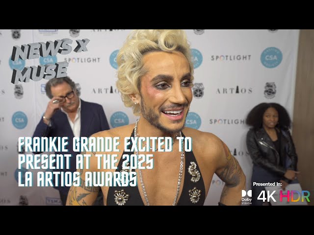 Frankie Grande Excited To Present at the 2025 LA Artios Awards