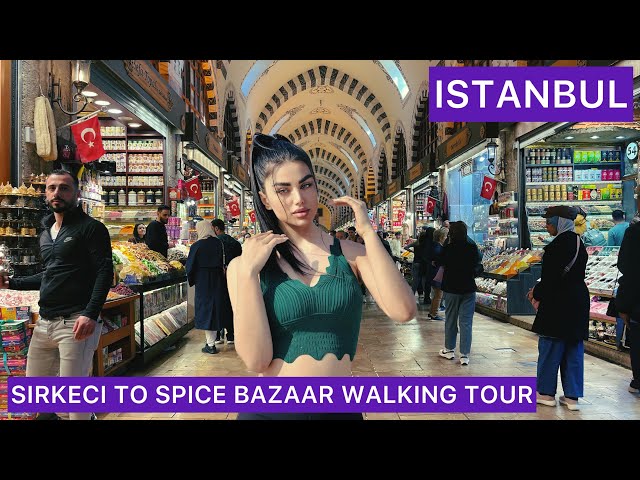 The Walk Through Istanbul's Spice Bazaar That's So Exciting You Can't Miss It!