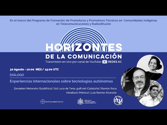 Experiencias internacionales sobre tecnologías autónomas - Zenzeleni, GuifiNet y Jnoptik IntraBACH