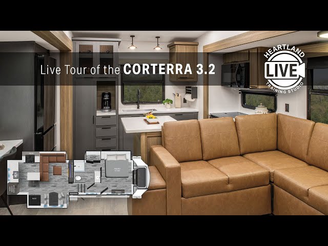 Experience the All-New 2025 Corterra 3.2 Fifth Wheel!