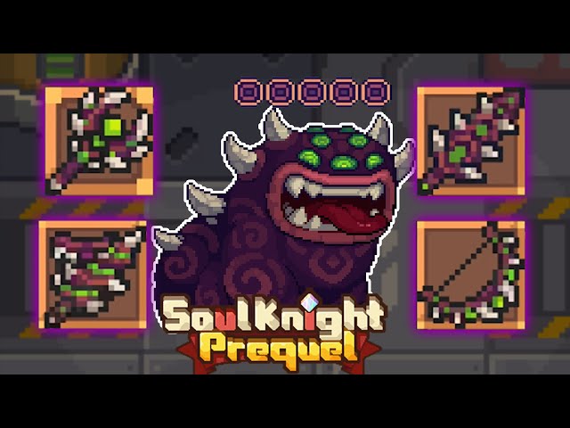 All Boss Weapon of Void Varkolyn Showcase! | Soul Knight Prequel #NgocMui