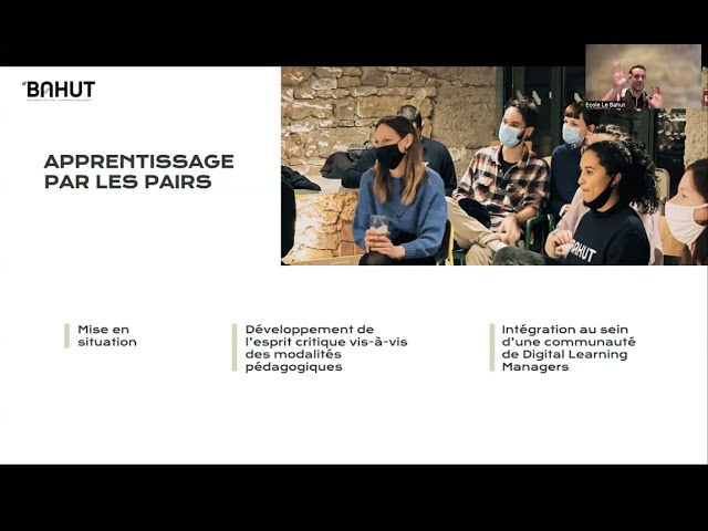 Replay - présentation du métier de Digital Learning Manager - Le Bahut / France Travail