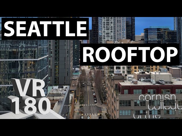 Downtown Seattle Streets in 8K VR180