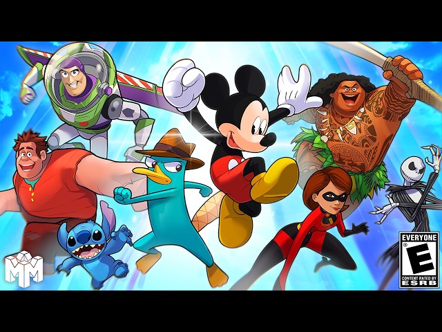 What if DISNEY Made a PLATFORM FIGHTING GAME?