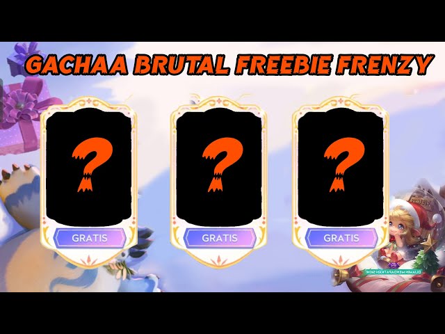 GACHA FREEBIE FRENZY DAPET SKIN LEGEND BERAPA ?! Honor of kings #hok #hokstudio #honorofkings