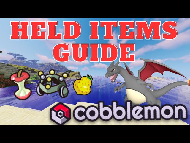 How To Give Held Items To Your Pokemon In Cobblemon