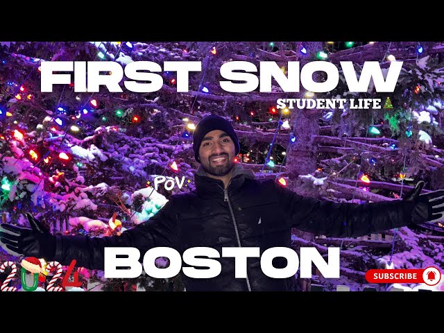 Student Life in the Boston,USA 🎓 | MS Chronicles 🎄