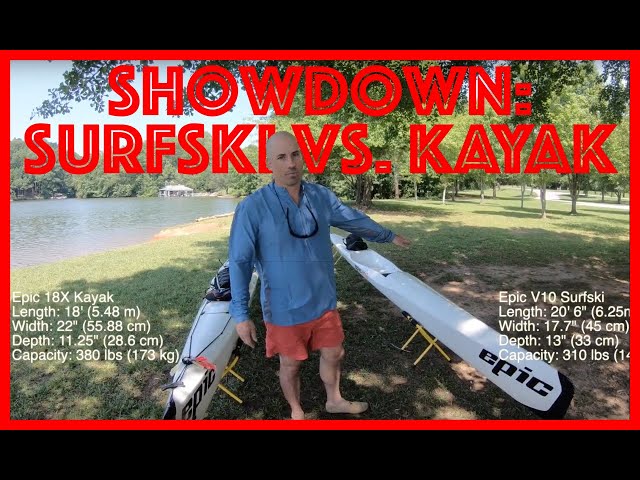 Endurance Paddling SHOWDOWN:  Surfski vs. Kayak