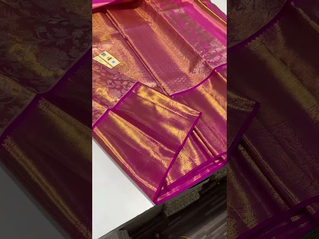 Pure handloom Kanchipuram silk sarees*Silk mark certified*@savishta_silks