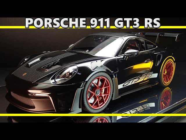 PORSCHE 911 GT3 RS / TAMIYA 1/24 / Scale Model / full build / ASMR