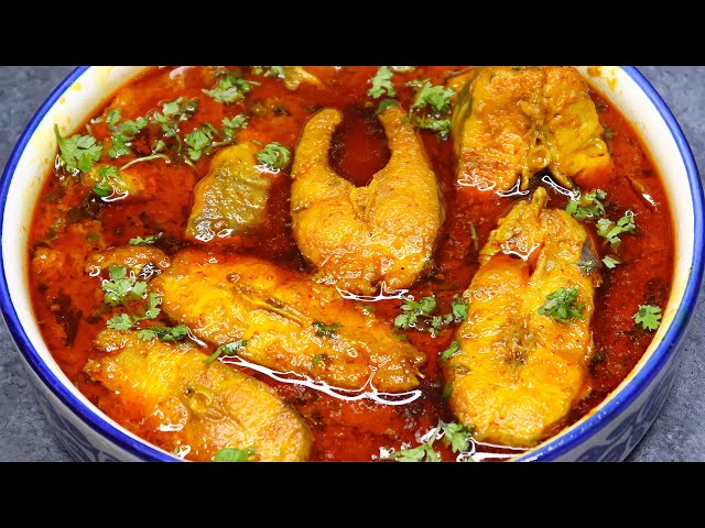 Masala Fish Curry | Village Style Fish Curry Recipe | Machli Ka Salan | Rohu Fish Curry