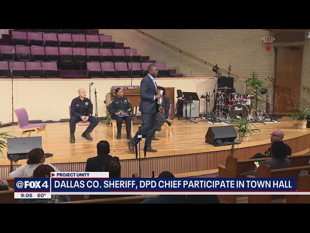 Project Unity: Community discussion on policing held in Dallas