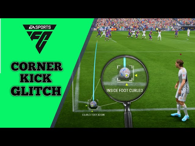 FC 24 CORNER KICK GLITCH | FULL CORNER KICK TUTORIAL SCORE ALL CORNERS.