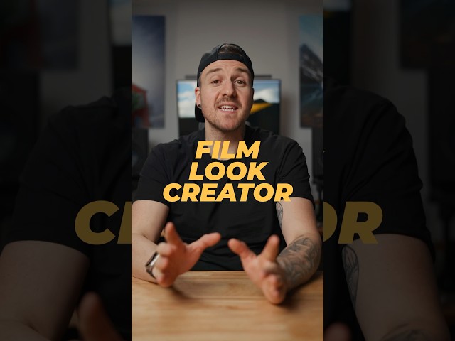 🔴 The Best Built-In Film Look Tool in DaVinci Resolve!