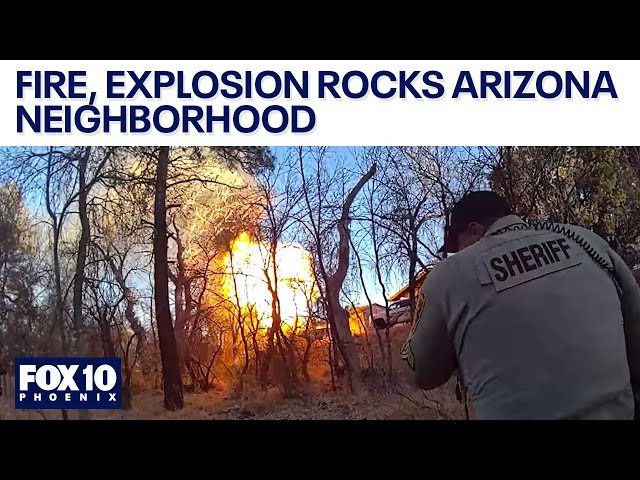 Man with blow torch sets off explosion in Prescott