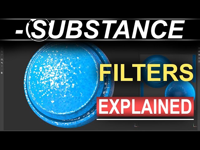 Substance Painter - Filters Explained (In 60 SECONDS!!)