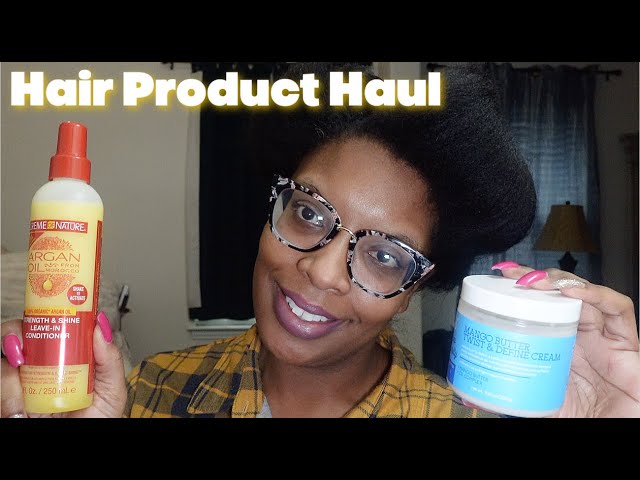 Natural Hair Products Haul