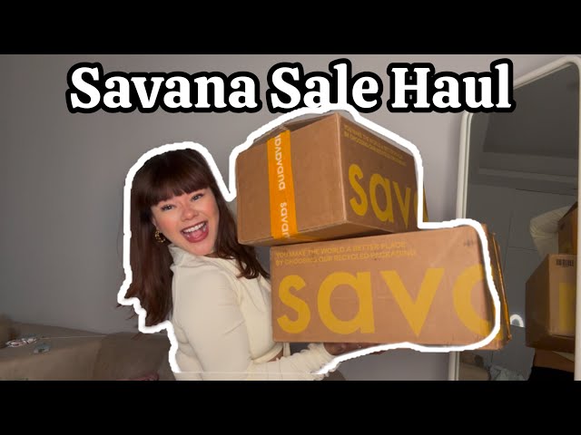 SAVANA Sale Trendy Clothes Haul 💁🏻‍♀️