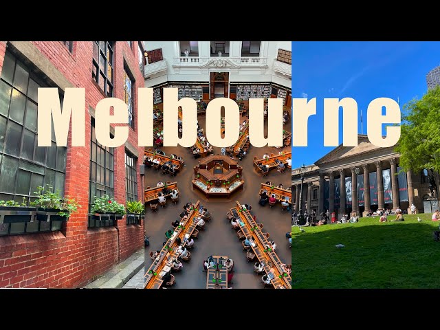 Melbourne 🇦🇺 | State Library Victoria + Melbourne Central + NGV + Little Rogue