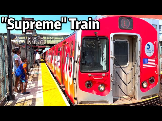 ⁴ᴷ⁶⁰ R143 Special “SUPREME” Train on the L Line