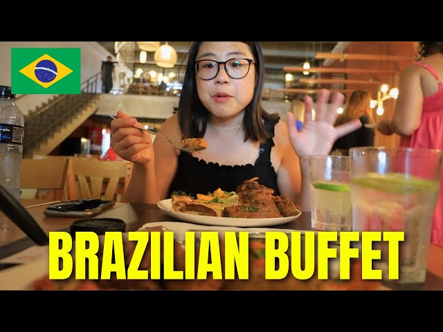 ENDLESS BRAZILIAN FOOD! This is why Brazil is the buffet capital of the world