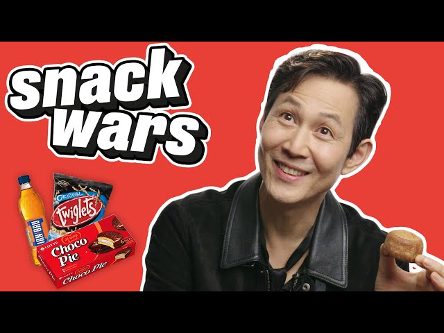 Squid Games' Lee Jung-jae Compares Korean And British Food | Snack Wars