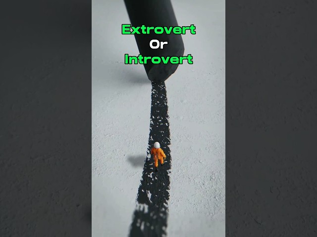 Extrovert vs introvert और कौन है बेहतर। extrovert or introvert test ।  #personality #shorts