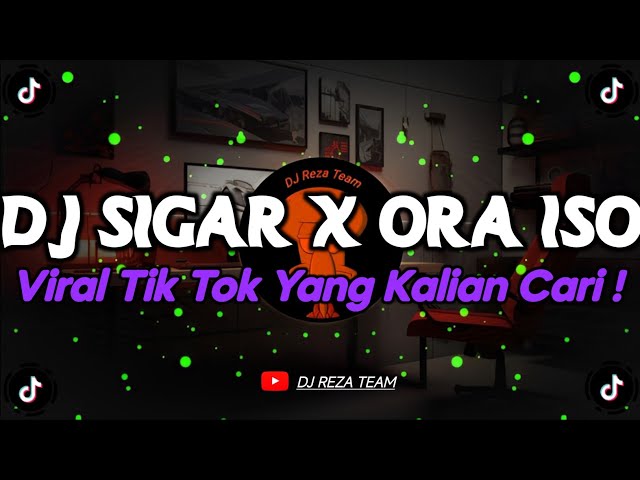 DJ SIGAR x ORA ISO BY DJ MINUX RMX | SINTEN SING SAMBAT KULO NIKI KUAT VIRAL TIK TOK TERBARU 2025 !