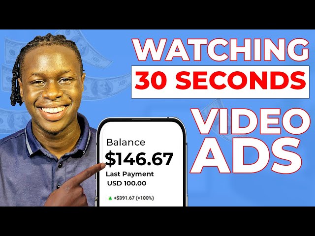 Earn $1 Every 30 Seconds Watching Video Ads Online | Make Money Online