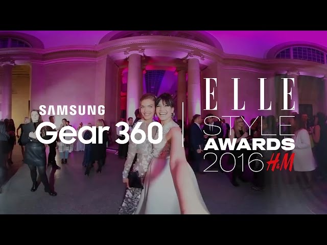 The ELLE 360 experience captured on Samsung Gear 360