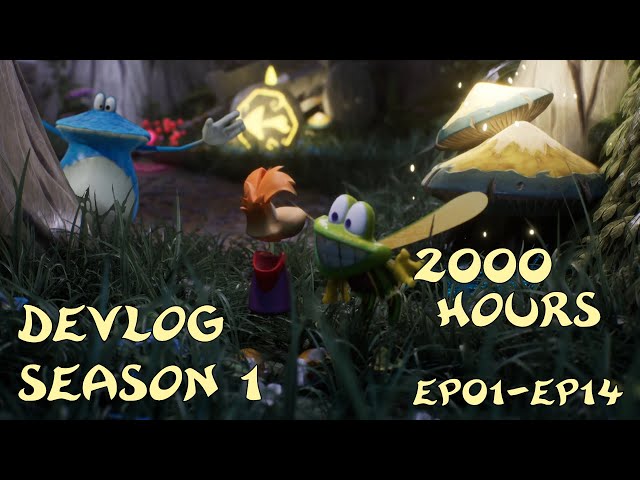 Making of Rayman 3 fan Remake in Unreal Engine | DevLog Season 1 [Ep01-Ep14]